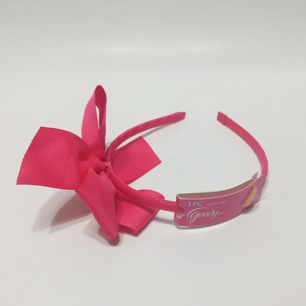 Goody Girls Headband Hot Pink Bow - 1 Pc - Brand new